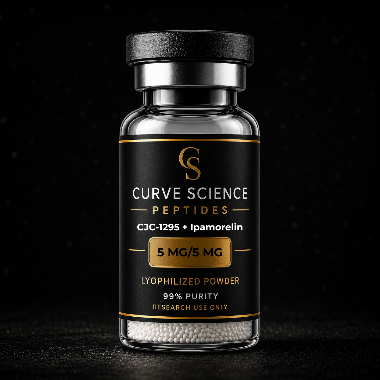 CJC-1295 + Ipamorelin Blend 5mg/5mg — Research Grade